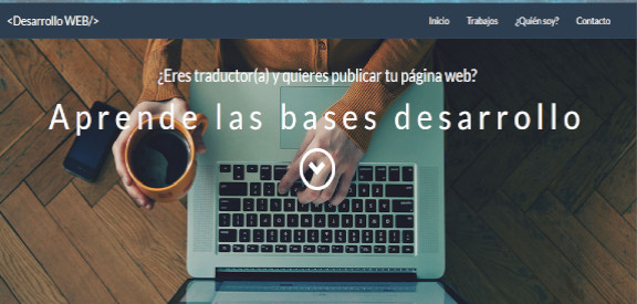 Développement web français espagnol.